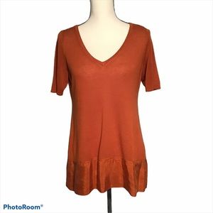 ✨CLEARANCE✨Soft Surroundings Linen Silk Top Size PS